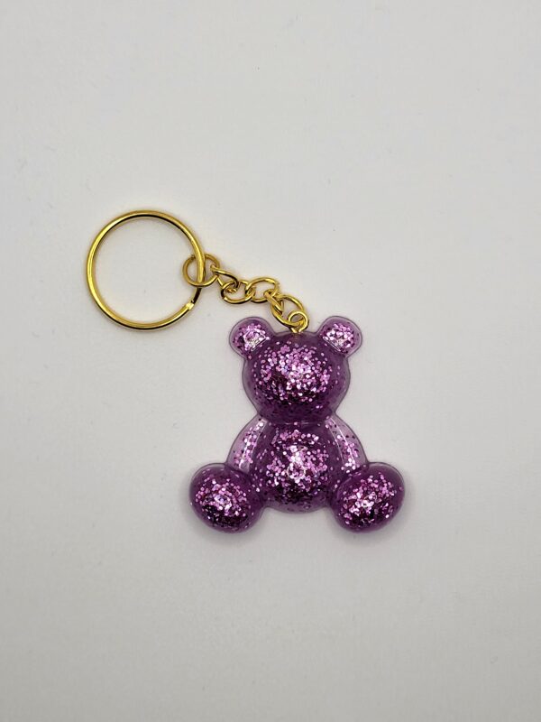 Handmade Pocket Bear Keyring - Image 4