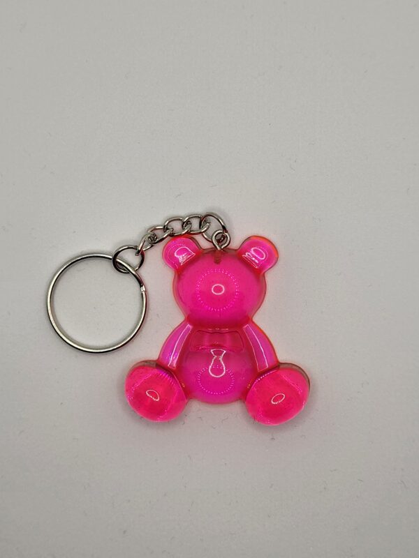 Handmade Pocket Bear Keyring - Image 6